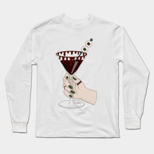 Vampire Martini Long Sleeve T-Shirt